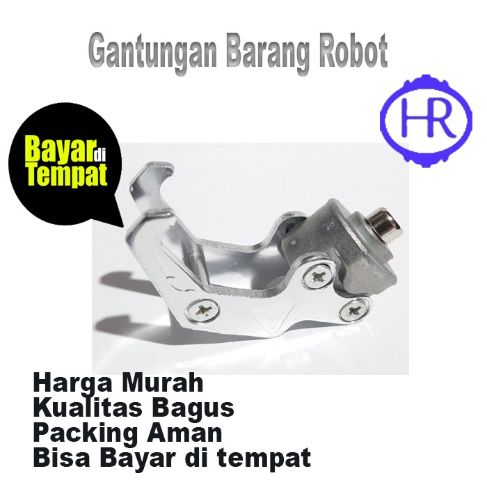 Gantungan Cantolan Barang Motor Model Cakar Robot CNC Motor Bebek &amp; Matic Honda Yamaha Suzuki