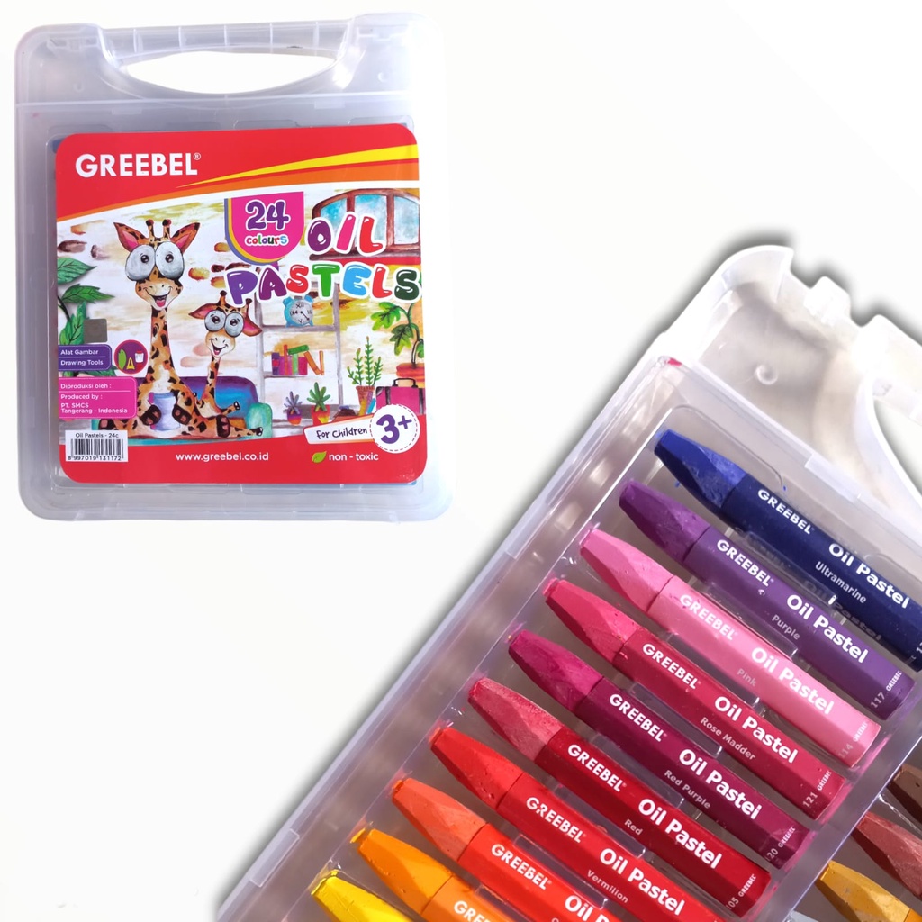 

Krayon Greebel Isi 24 Warna