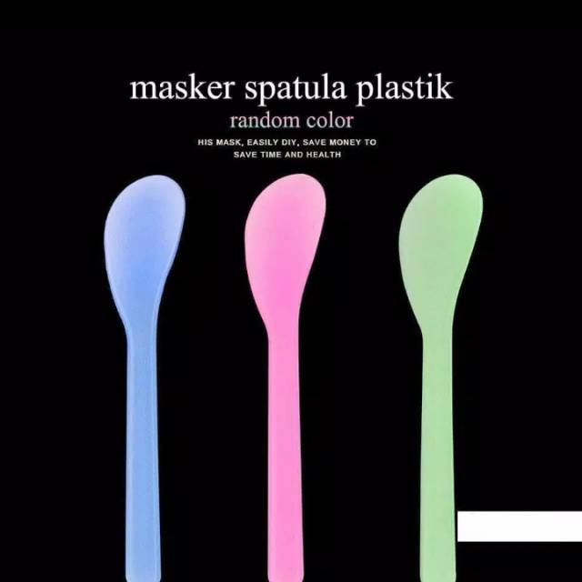 Masker Spatula Plastik /  Sendok Masker Plastik
