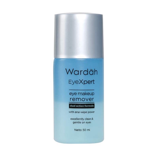 [ Kecil ] Wardah EyeXpert Eye Make Up Remover 50ml