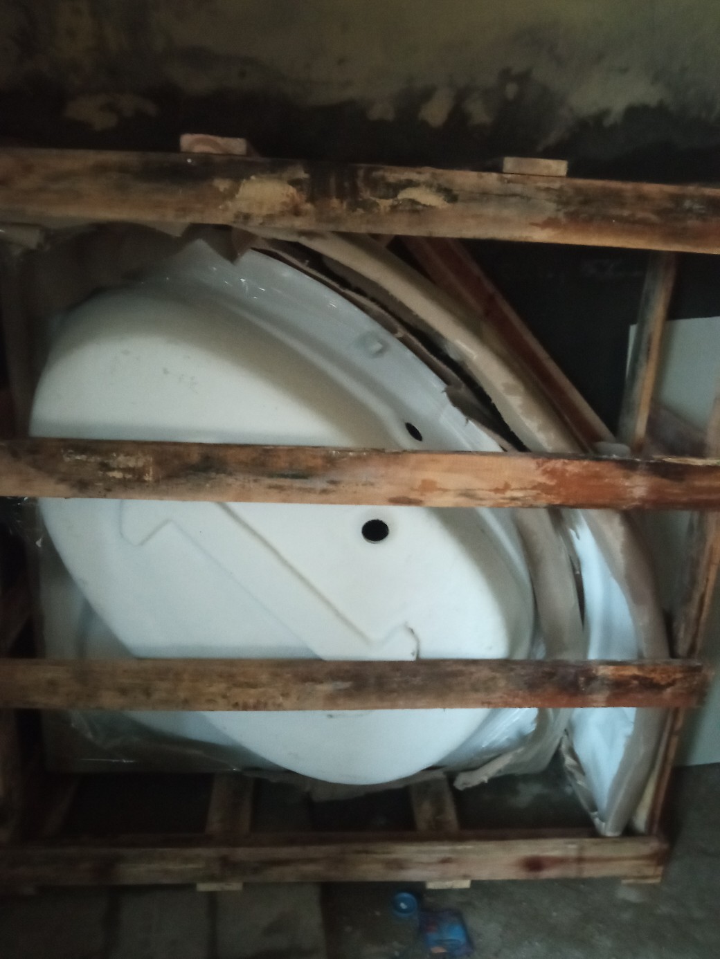 Bathtub Sudut Corner Stella Acrylic 122 Dengan Avur + Bantal Bathtub