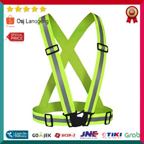 Rompi Safety Karet - Rompi Safety Vest Bahan Karet Murah Berkualitas Untuk Pekerja Proyek