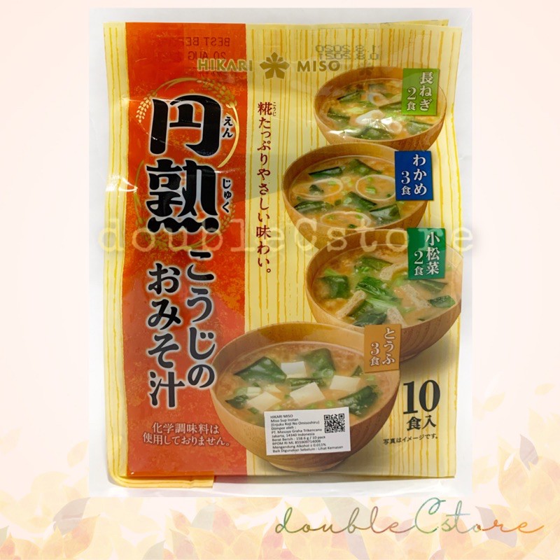 

HIKARI MISO Enjuku Koji No Omisoshiru Miso Sup Instan | Miso Soup
