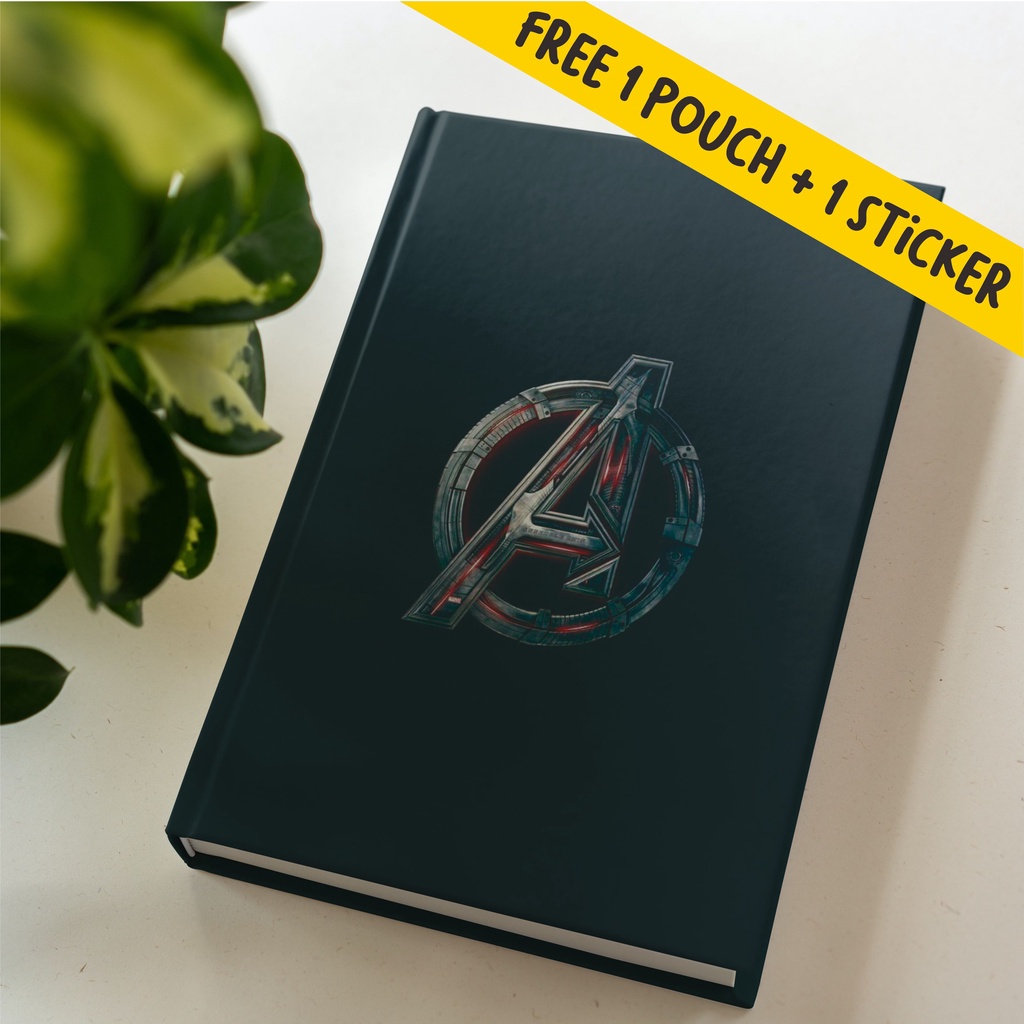 

Notebook Agenda, Polos dan dotted Avengers