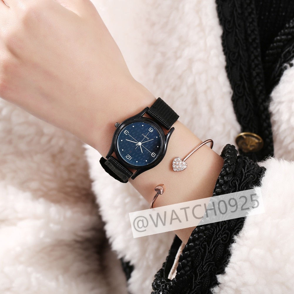 JAM TANGAN WANITA FASHION KULIT WOMEN ARLOJI  IMPORT PREMIUM MURAH KOREAN DIAMOND IMPORT W82