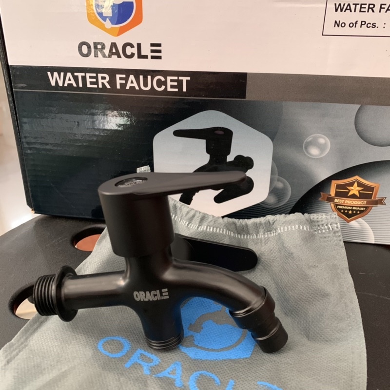 ORACLE KRAN CABANG HITAM | ORACLE KRAN CABANG SHOWER HITAM MINIMALI | KRAN AIR MINIMALIS HITAM | KRA