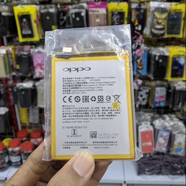 Baterai Oppo F3 F5 BLP631 kualitas ori
