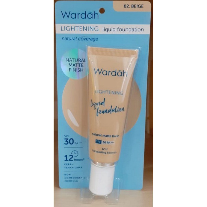 WARDAH LIGHTENING LIQUID FOUNDATION 25 ML @MJ