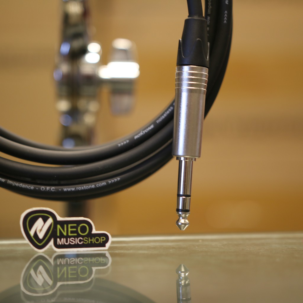 Headphone Amplifier Cable 1M 1/4&quot; TRS to Same, Balanced Interconnect