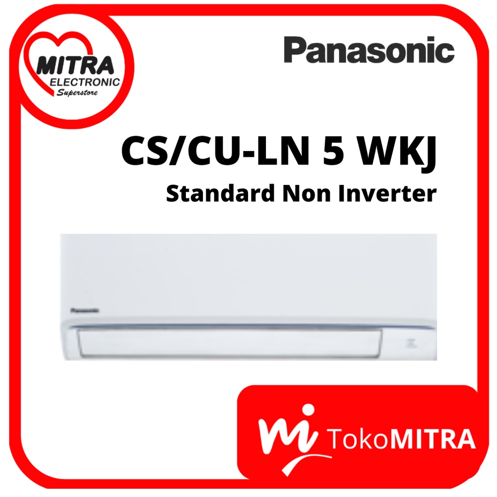 AC SPLIT 1/2 PK PANASONIC CS-CU LN 5 WKJ (In/Out) 390 Watt