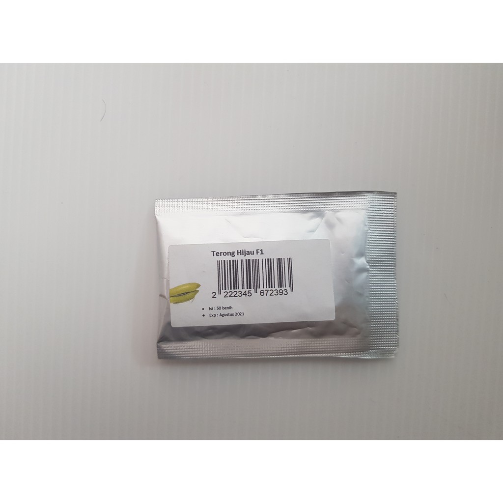 Benih Terong Hijau F1 _ 50 benih
