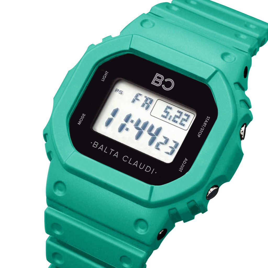 Balta Claudi Hawk of Aqua Jam Tangan Pria Wanita Digital Karet
