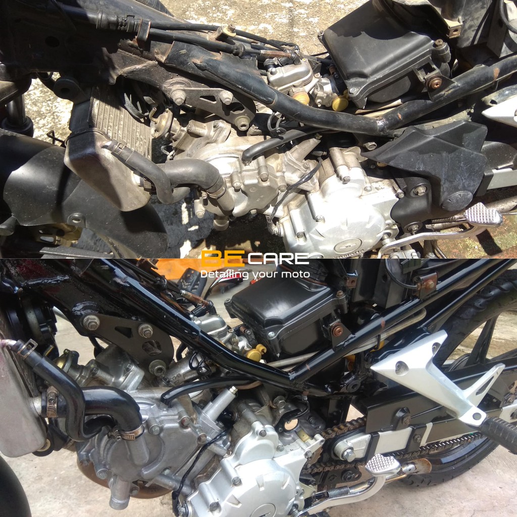 ENGINE DRESSING - Pengkilap plastik karet di ruang mesin motor mobil