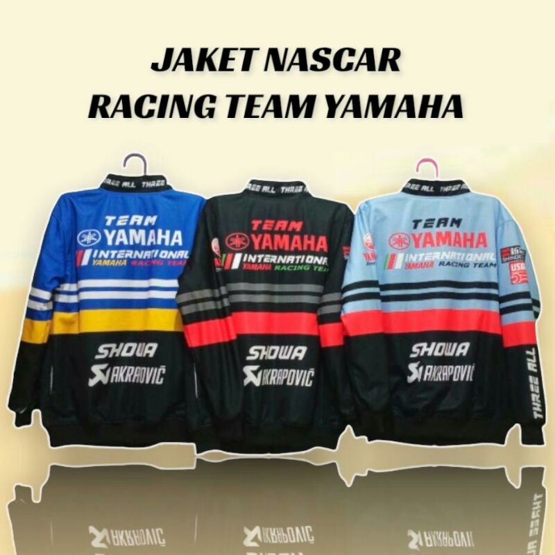 JAKET NASCAR TEAM YAMAHA HONDA SUZUKI | JAKET MOTOR | JAKET RACING