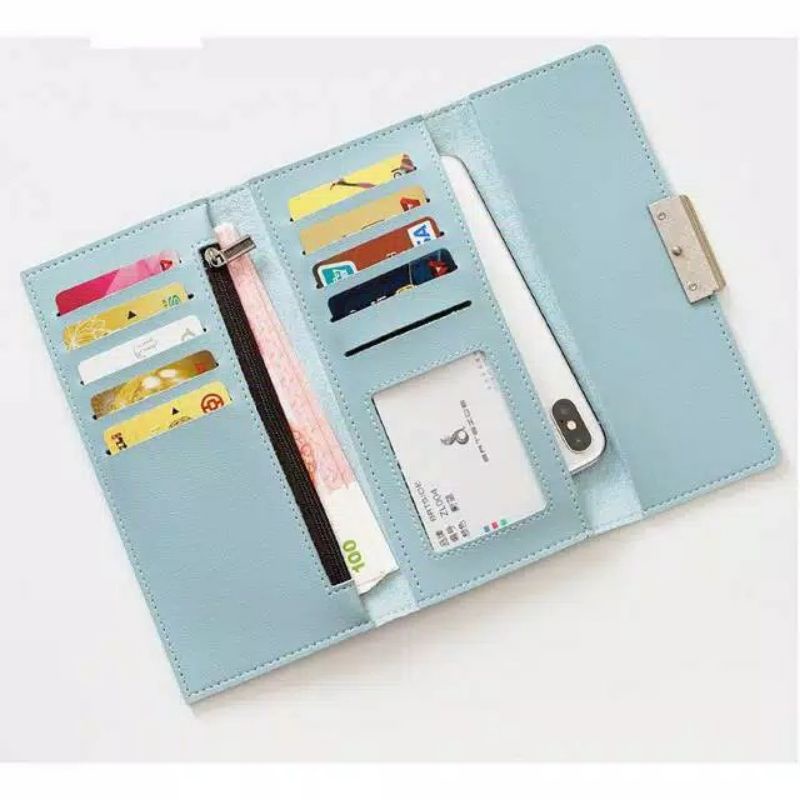 Dompet Wanita Panjang Lipat ForeverYoung Korea IMPOR Wallet Cewek