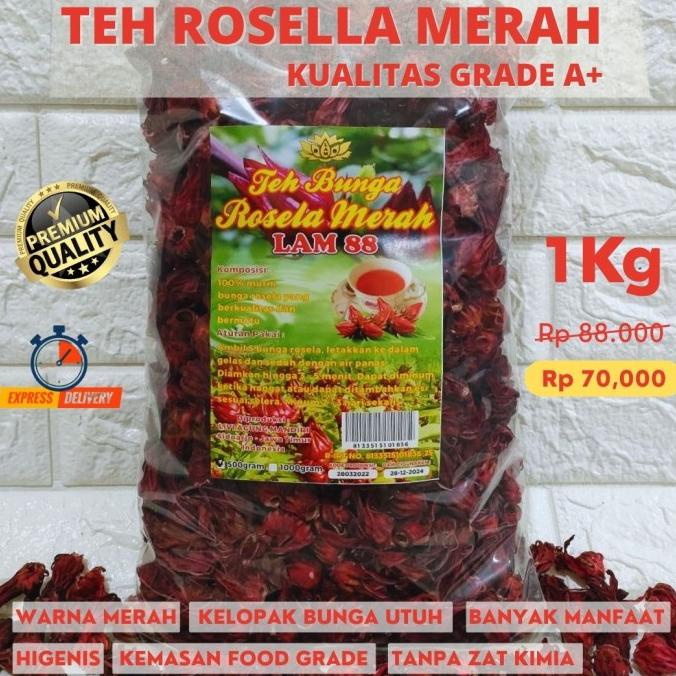 

[COD] teh rosella merah premium 500g [COD]