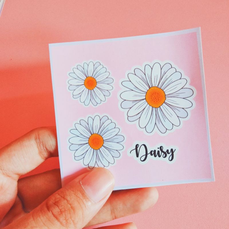 

Sticker Daisy Aestetic Cutes By giftproject.id