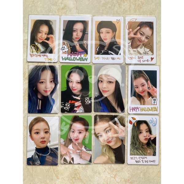 Itzy No Bad Days Polaroid Photocard Yuna Lia September October November