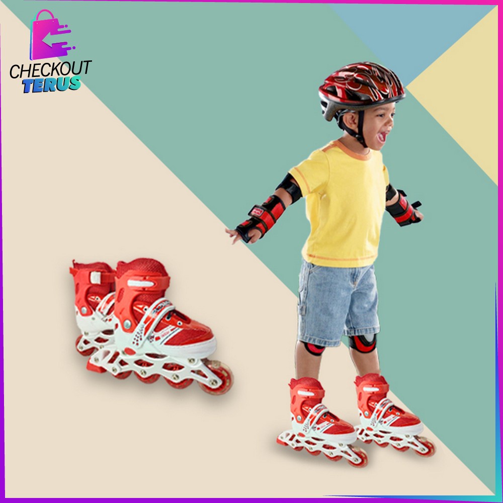 CT O2 Sepatu Roda Anak Power Roller Skate Sepatu Roda Anak Perempuan Sepatu Roda Anak Laki Laki Sepatu Roda Anak Inline Skate