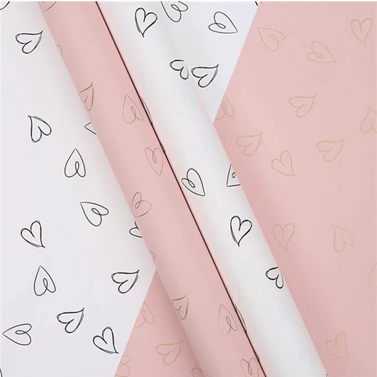 

1 lembar LOVE PATTERN WRAPPING PAPER | KERTAS CELLOPHANE | KERTAS WRAPPING | KERTAS BUNGA | FLOWER WRAPPING PAPER