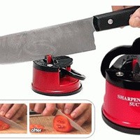 asah pisau kleva ready warna biru hijau merah peralatan dapur kitchen tools gunting knife sharpener 