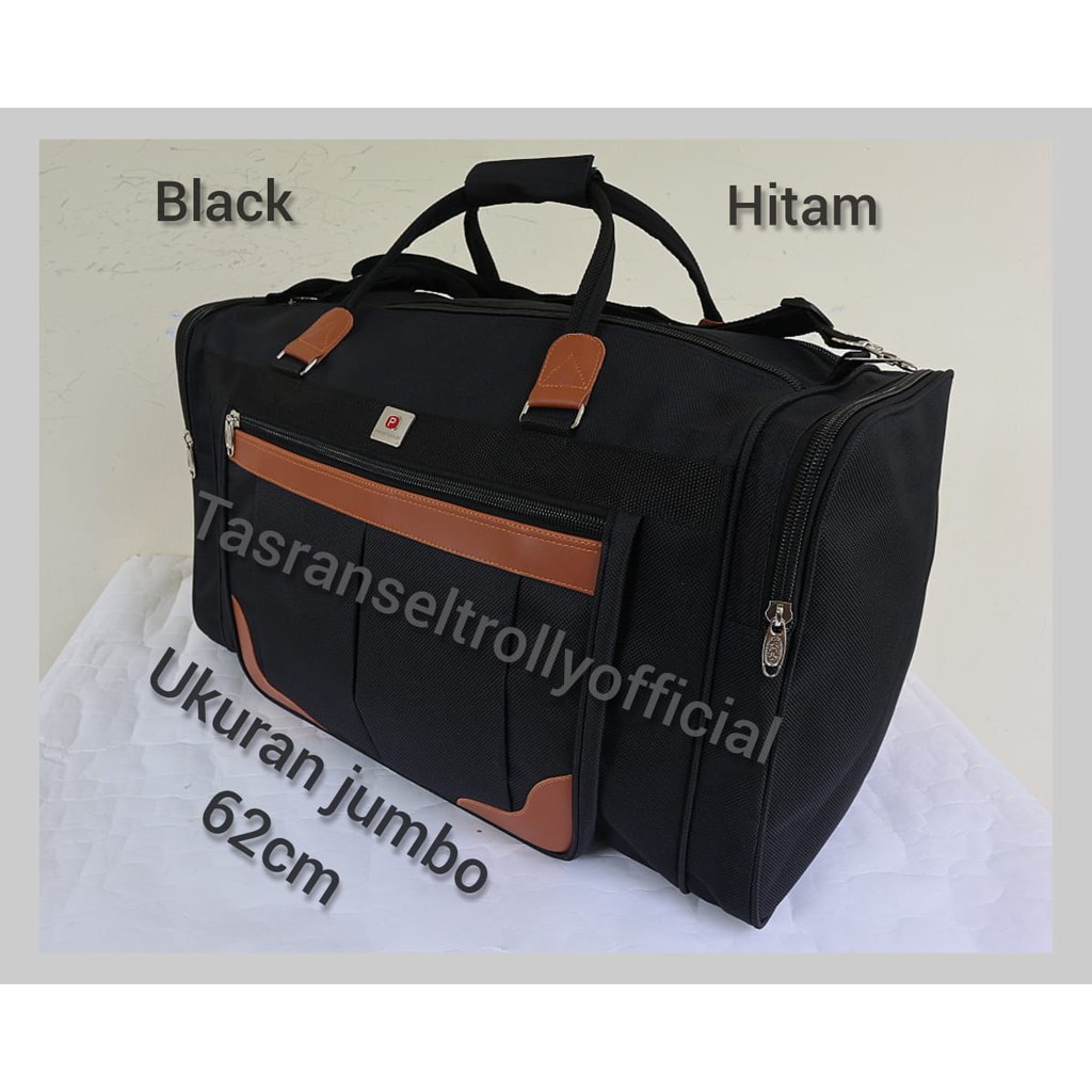 Tas Pakaian Travel Bag Polo Interclub 62cmx30x36cm ukuran Jumbo 100%original