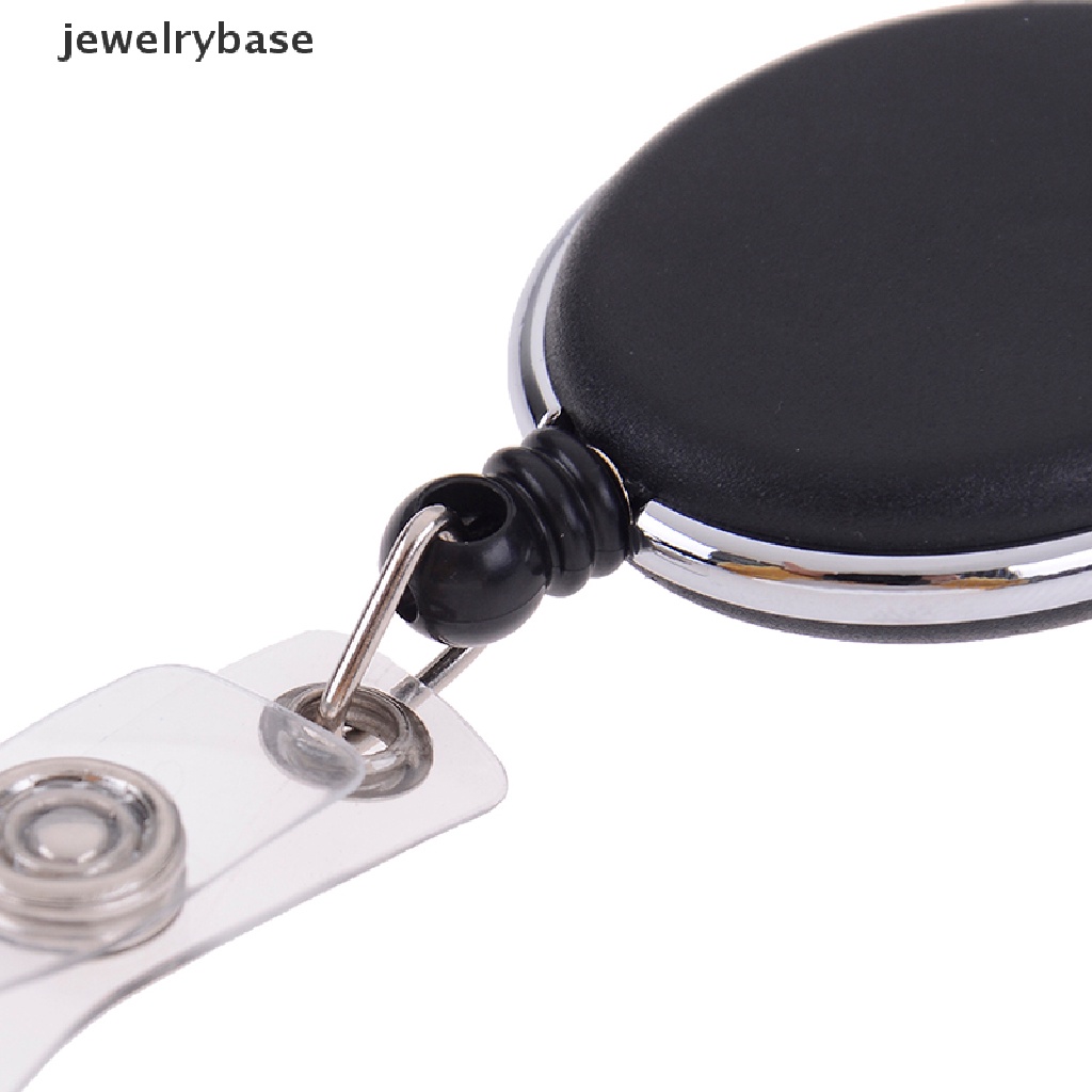 (jewelrybase) Klip Holder Kartu ID / Nama Retractable