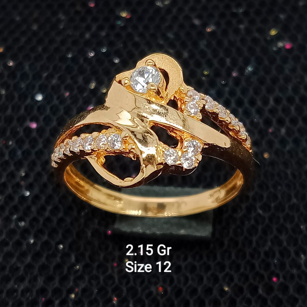 Cincin Emas 17 K - 2.15 Gr Kadar 750 - 3363