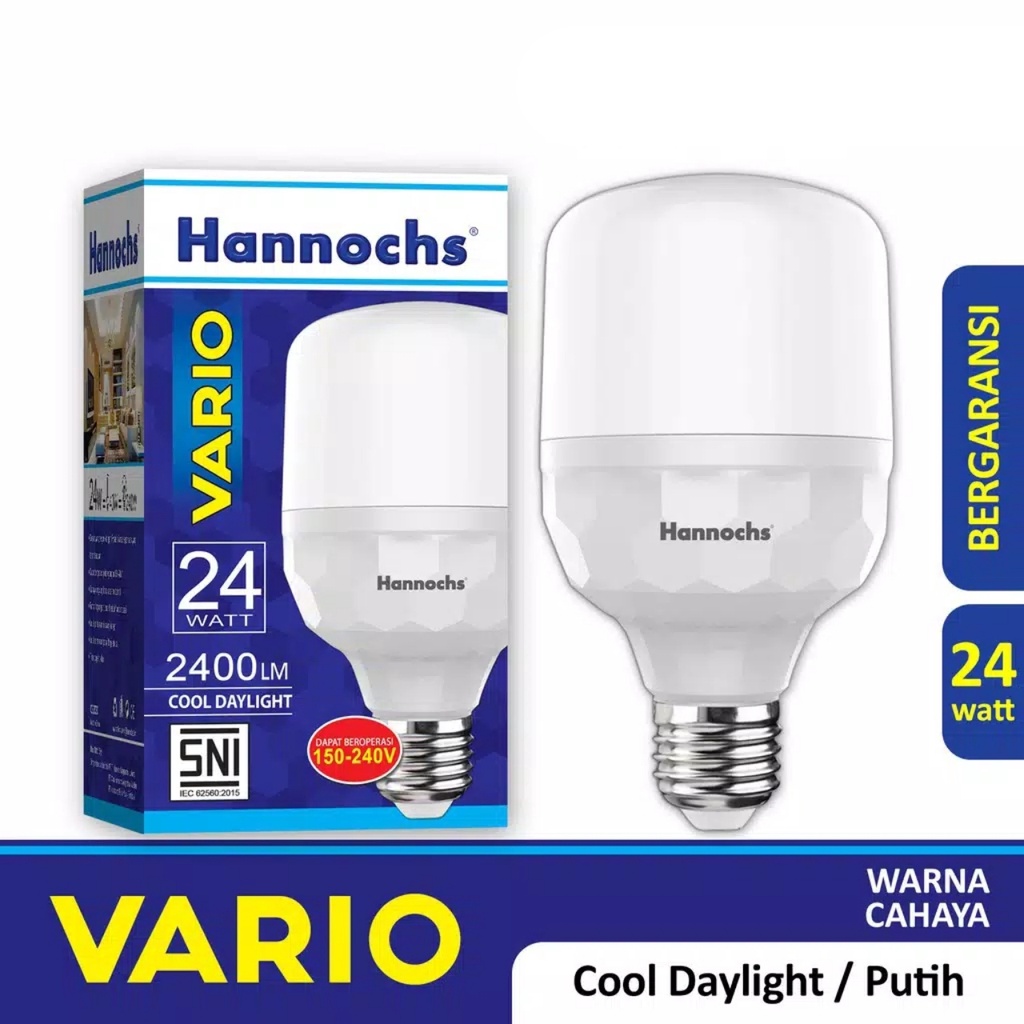 Hannochs Lampu LED Capsule Vario 24 Watt - Cahaya Putih