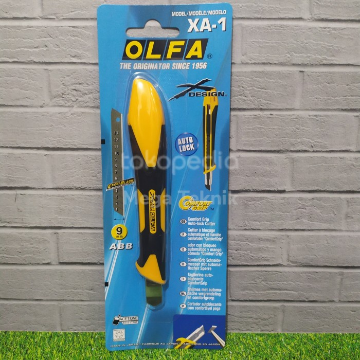 

Terbatas Pisau Cuter 9Mm Snap-Off Blade Cutter Xa-1 Olfa Diskon