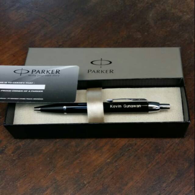 

Pen Parker Jasa Grafir (disertai pembelian Pen - Gratis)