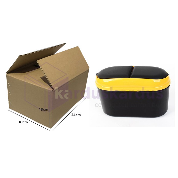 

KARDUS | BOX | KARTON PACKING DOUBLE WALL ( 24 x 18 x 18 ) TEBAL POLOS