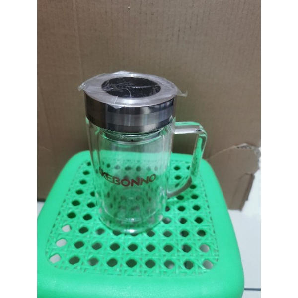 GELAS KACA INFUSER 350 ML