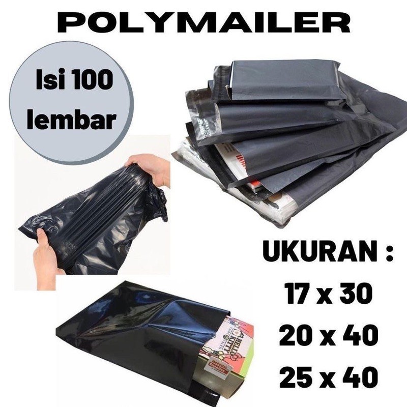 PLASTIK POLYMAILER / PLASTIK PACKING PEREKAT OLSHOP POLYMER