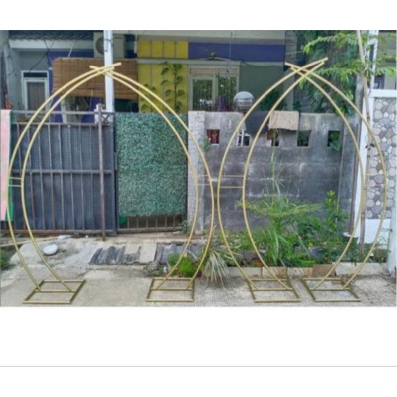 dekorasi pelaminan /standing bunga / pergola / backdrop/ photobooth