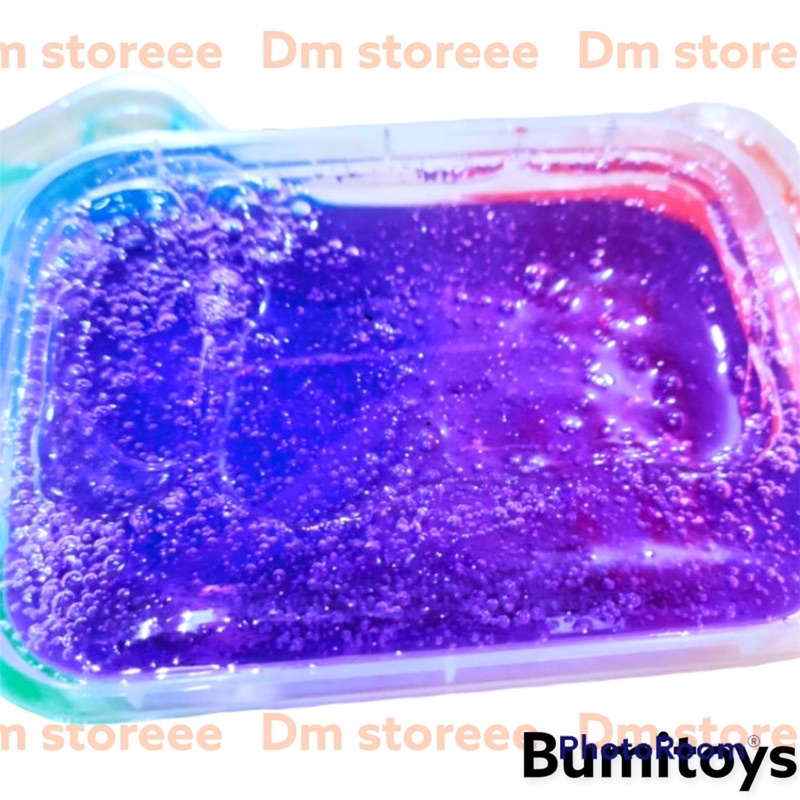 slime jelly glitter 250cc / slem murah / slime jiggly / slime original / mainan anak murah