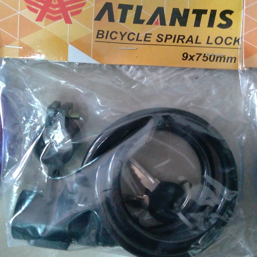Kunci Sepeda Spiral Atlantis Bike