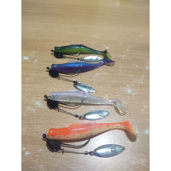 SOFT LURE BLADE TERBARU BENTUK IKAN