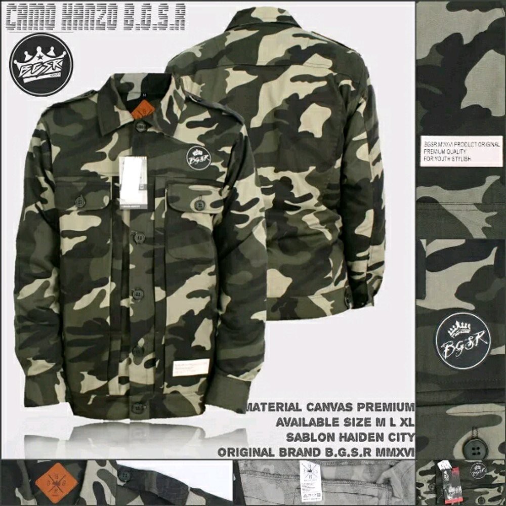TERLARIS jaket army pria original Jaket Keren