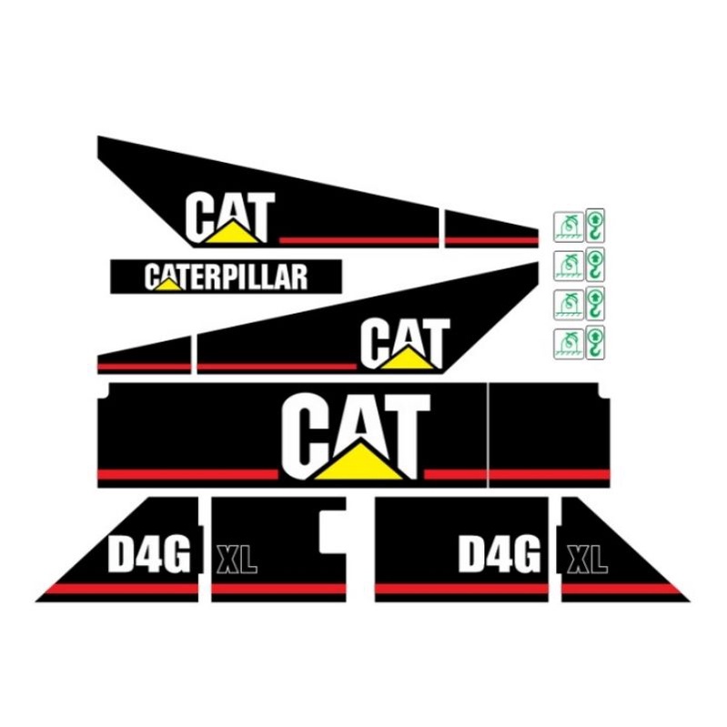 

Stiker Dozer Caterpillar cat D4G