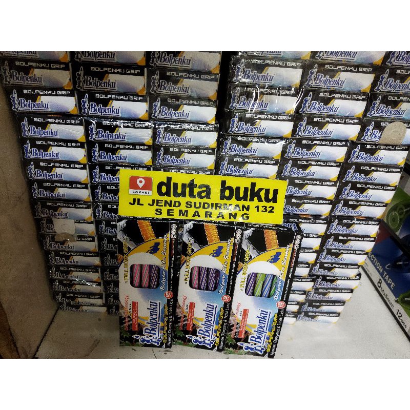 

[1PACK=12pcs] Pulpen Bolpenku Ulir Spiral - Pulpen Ulir Bolpen Murah-Pulpen lilin spiral-Bolpenku spiral