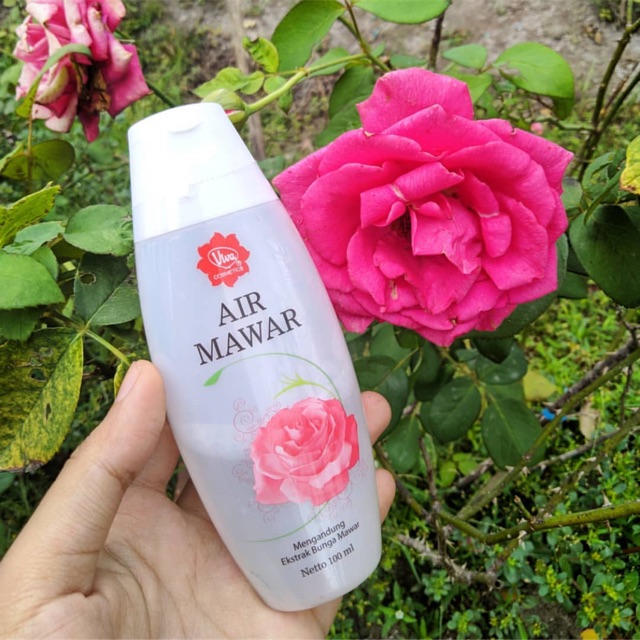 Viva Air Mawar Wajah Whitening Penyegar Pembersih 100 ml Rose Water