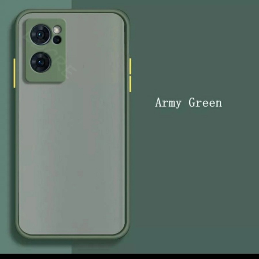 Soft Case Oppo Reno 7 4G Reno 7 5G Reno 7 Z 5G My Choice Aero Color Button Matte Frame Camera