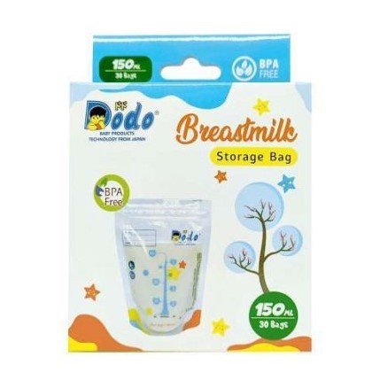 DODO Breastmilk Storage / Kantong Asi 150ML 30 Bag