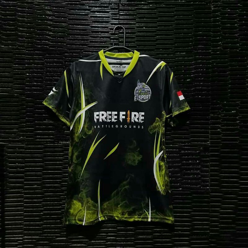 CUSTOM JERSEY GAMER FF, ML & PUBG