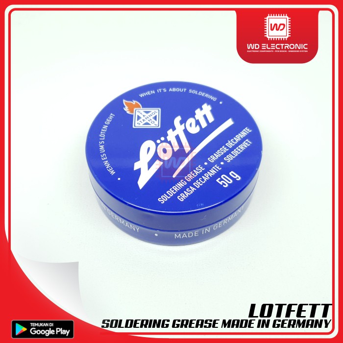 LOTFET 50 GRAM LOTFETT JERMAN PASTA SOLDER