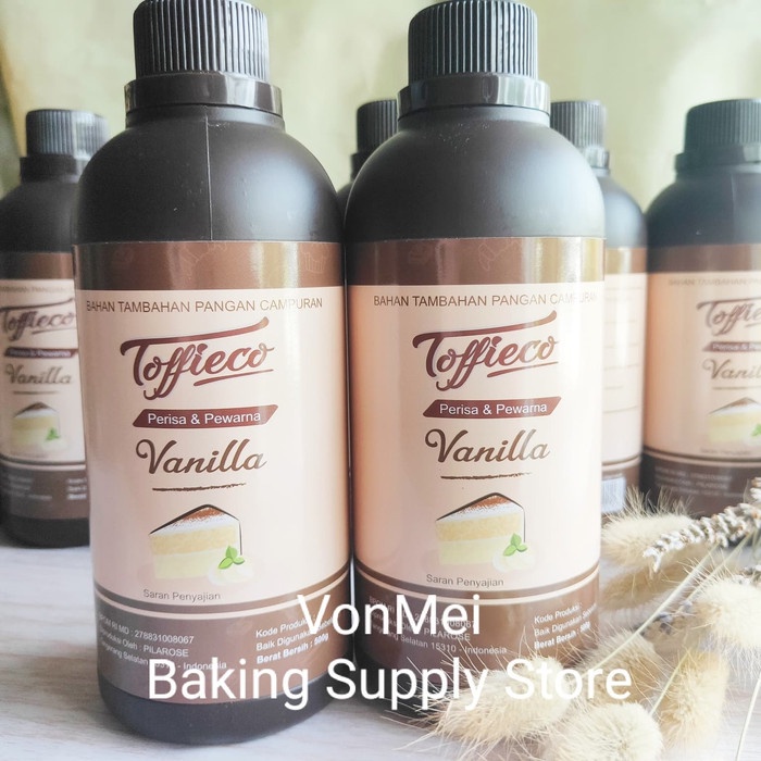 

Siap Kirim Toffieco Vanilla Paste Perisa Pasta Vanila 500 Gr Wangi