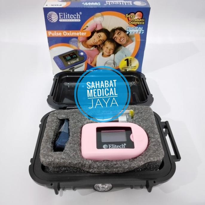 PULSE OXYMETER ELITECH FOX1/ SPO2 FINGERTIP/ PENGUKUR DETAK JANTUNG O2