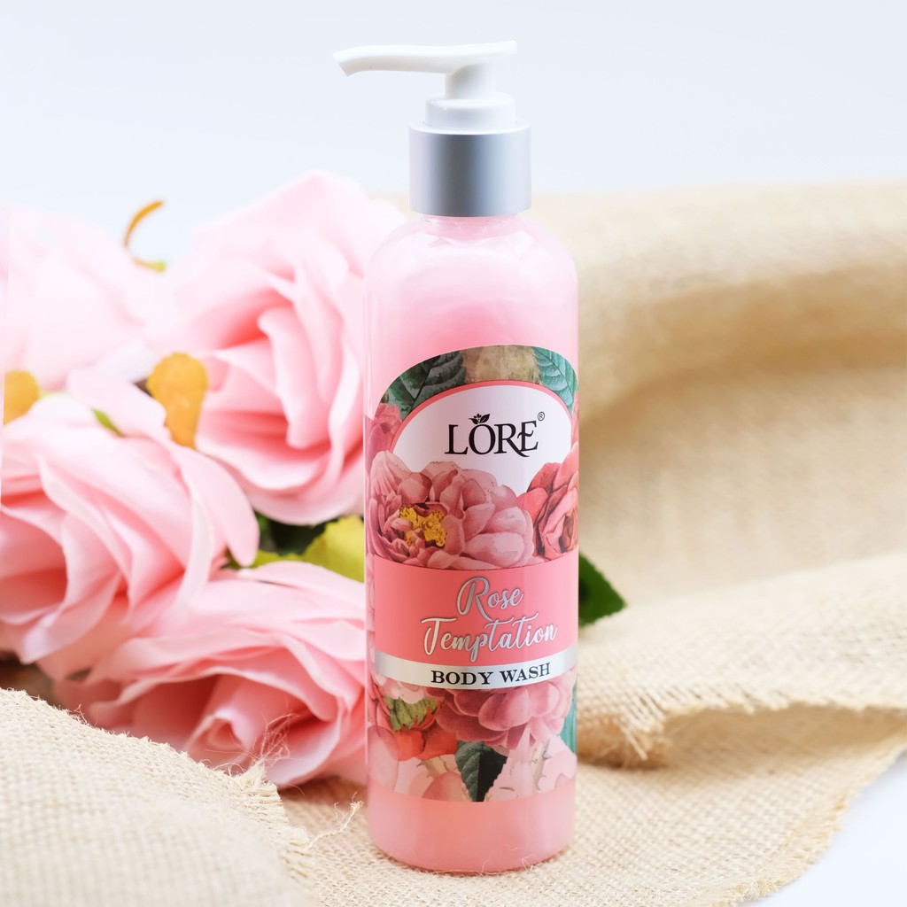 LORE Rose Temptation Body Wash 240 ml