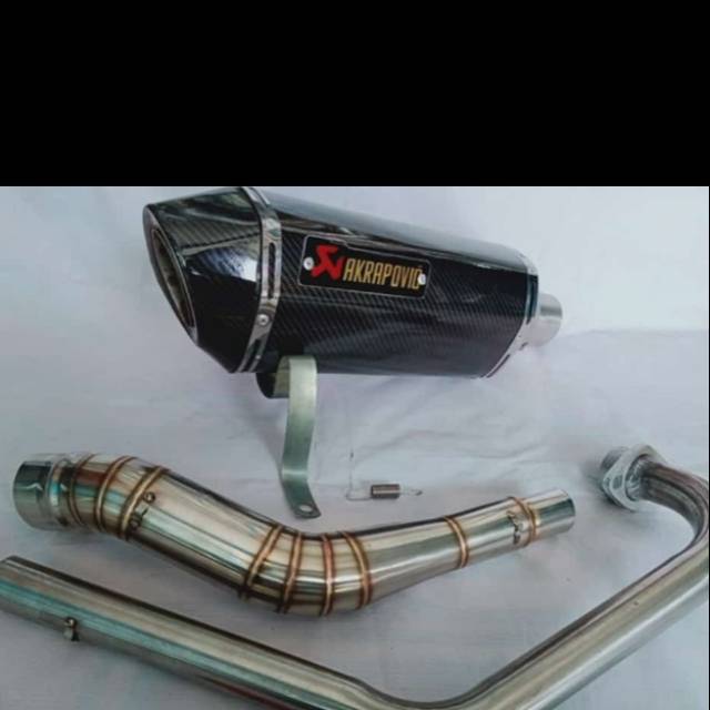 Knalpot Akrapovic Cbr150r, Cb150r, R15, Vixion,